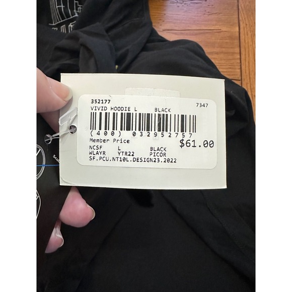 uas presidents cup golf‎ tournament 2022 black ling sleeve hoodie tee NWT large - Picture 11 of 11